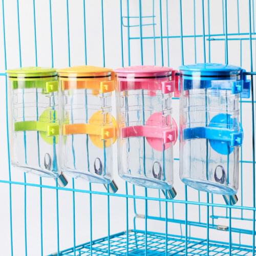 Dog Water Bottle Automatic Pet Drinker Cat Hanging Bottle Pet Dog Drinking Bottles Cat Water Dispenser Pets Supplies