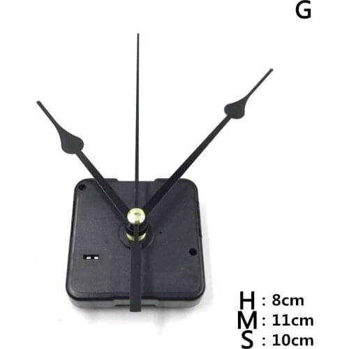 Hanging DIY Quartz Watch Silent Wall Clock Movement Quartz repair Movement Clock Mechanism Parts with needles 1 set new