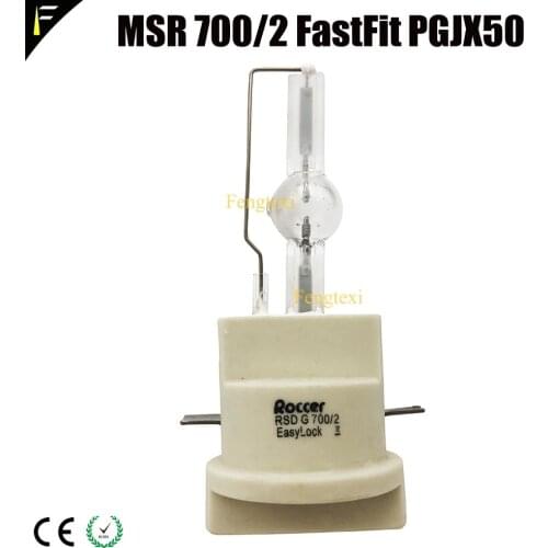 Pro MSR 700/2 Gold FastFit 700W PGJX50 Stage dj Moving Head Light Bulb 7200K 47000Lm RSD700W MSR700 Easy Lock PGJX50 msr700