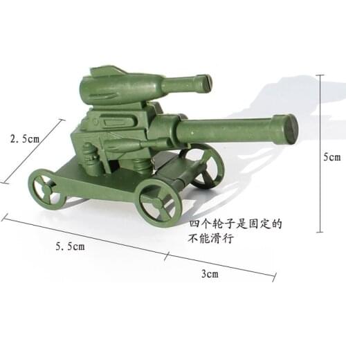 World war ii military model toys,Double tube artillery, world war ii military scenario model, sand table model