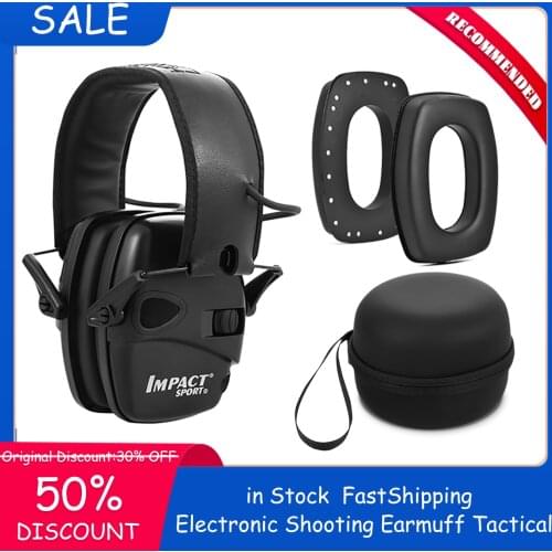 High Quality Anti-noise Impact Sound Amplification Electronic Shooting Earmuff Tactical Hunting Hearing Protective Headset