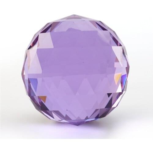 Clear Crystal Ball Lamp Drops Pendants Balls Prisms Hanging Ornament Home/House furnishings