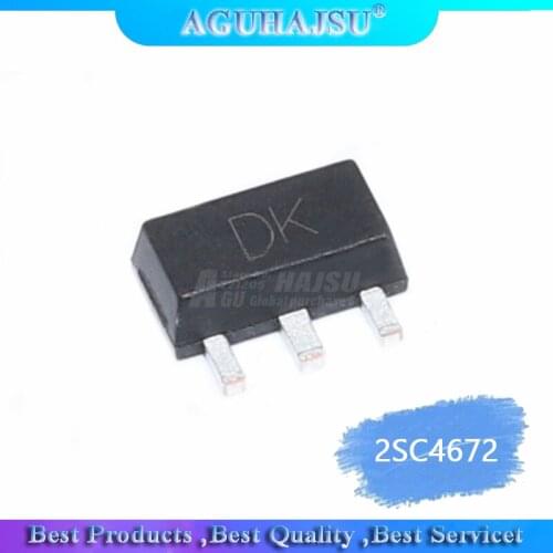 10pcs/lot 2SC4672 DK single screen SOT-89 transistors new original