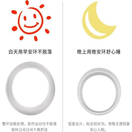 Wholesale 2PCS Silicone Male Foreskin Corrector Resistance Ring Delay Ejaculation Penis Rings Sex Toys for Men Daily/Night Cock