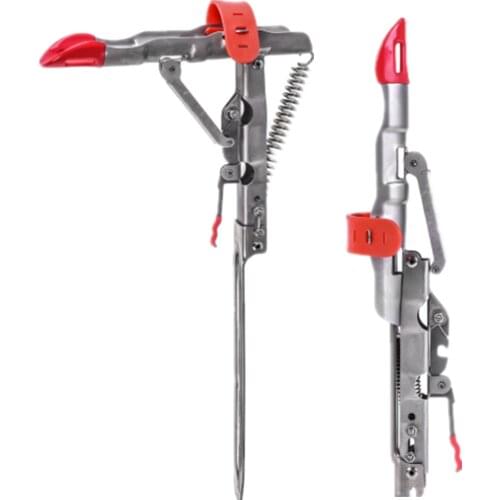 Fishing Rods Holders Spring Automatic Full Stainless Steel Adjustable Sensitivity Folding Fishing Accessories Bracket