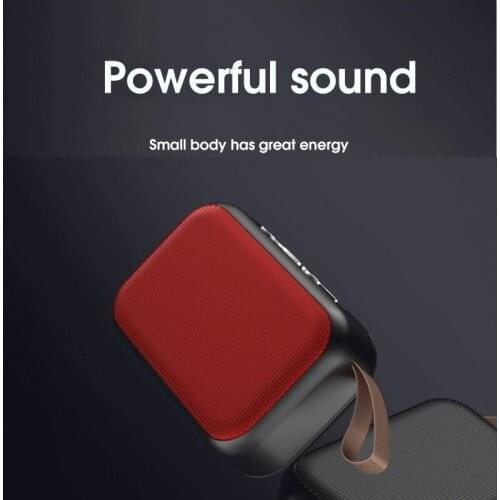 Wireless Mini Speaker Portable Bluetooth-Compatible Stereo Tf Card Fm Speaker For Smartphone Tablet Mp3 Player Subwoofer