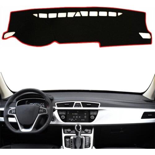 For GEELY Atlas Emgrand X7 Sport 2016-2018 2019 Car Dashmat Dashboard Cover Mat Pad Dash Sunshade Protect Carpet Car Accessories