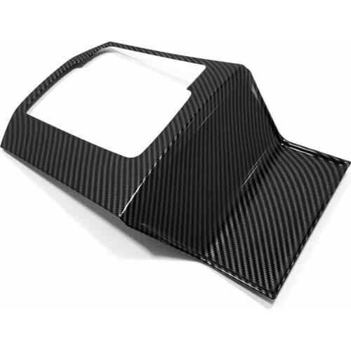 For Mazda Cx-5 Cx5 KF 2017 2018 2019 2020 Interior Dashboard Gear Shift Cup Holder Panel Cover Carbon Fiber Style Overlay