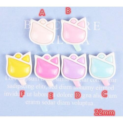 Cabochons Roses Rose Flower 20pcs Flatback Resin Cabochon Headwear Phone Decor DIY Embellishment for Scrapbooking Accessories