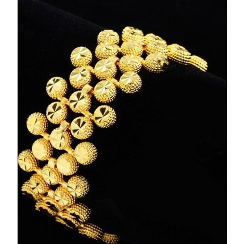 Luxugold Engraved Bracelets
