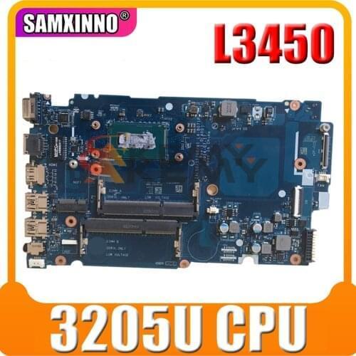 Original Laptop motherboard For DELL Latitude L3450 Celeron 3205U Mainboard CN-0G3WP7 0G3WP7 LA-B071P SR215 DDR3