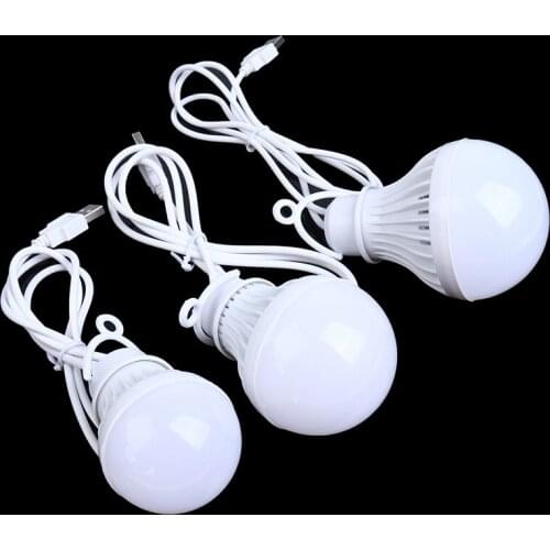 Portable Lantern Camp Lights USB Bulb 3W/5W/7W Power Outdoor Camping Multi Tools