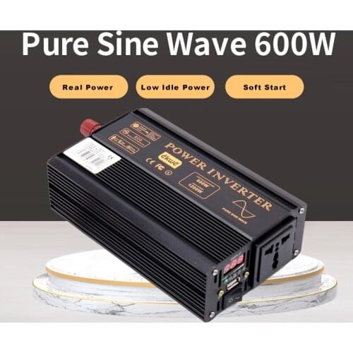 Pure sine wave inverter 600W
