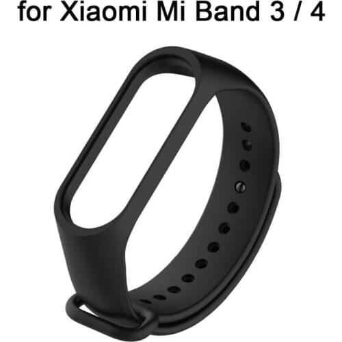 Strap For Xiaomi Mi Band 3 4 NFC Silicone Wristband Bracelet Replacement For Xiaomi Band 3 Wrist Colorful TPU Strap Dropshipping