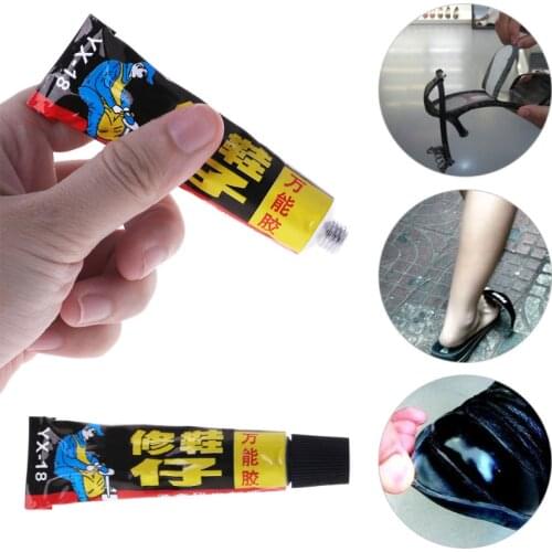 18ml Super Adhesive Repair Glue For Shoe Leather Rubber Canvas Tube Strong Bond Leather Rubber Sealer Shoe Care Tools Sealer