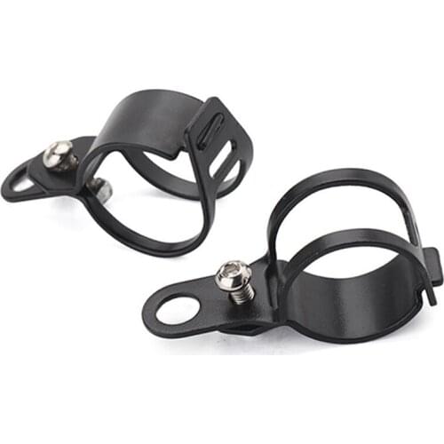 1 Pair Metal Motorcycle Modified Turn Signal Light Indicator Mount Bracket Clamp 27mm-36mm Turn Signal Light Mount Fork Clamp