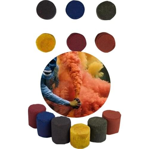 1 Piece Cigarette Cake Magic Colored Smoke Tricks Props Fire Tips Fun Toy Pyrotechnics Smoke Cake Fog 2*2cm