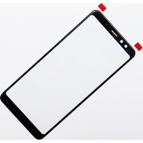 10pcs Original Replacement External for Samsung Galaxy A8 2018 A530 A530F LCD Display Touch Screen Front Glass External Lens