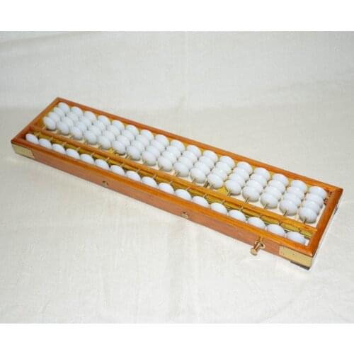 17 Digits Abacus Soroban Chinese Wood Traditional Abacus Children Learning Abacus Math Calculator Kid School Learning Aids Tool