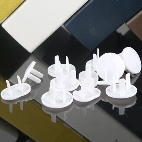20pcs Electric Outlet 2 Plug White Cover Children Kids Baby Safety Covers