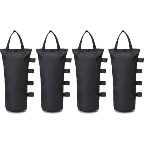 4PCS 112 LBS Extra Large Canopy Weights Sand Bags For Ez Canopy Tent Outdoor Camping Instant Canopies Without Sand Accessories