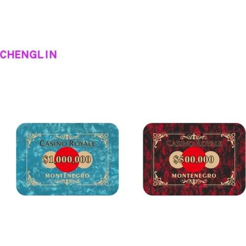 Custom made acrylic poker chip for you