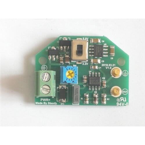 Bipolar low frequency square wave signal generator. Precision rail-to-rail 3.3V/5V optional