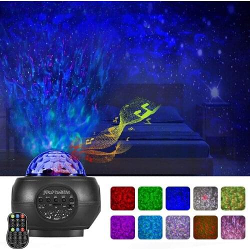 Colorful Projector Starry Night Lights USB Starry Sky Galaxy Light galaxy projector for the ceiling Lamps Led Atmosphere Light