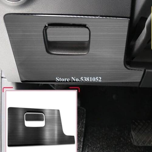 For Volkswagen VW Jetta MK7 2019 2020 Chrome Carbon Fiber Master Co-Pilot Storage Box Sticker Car Styling Accessories