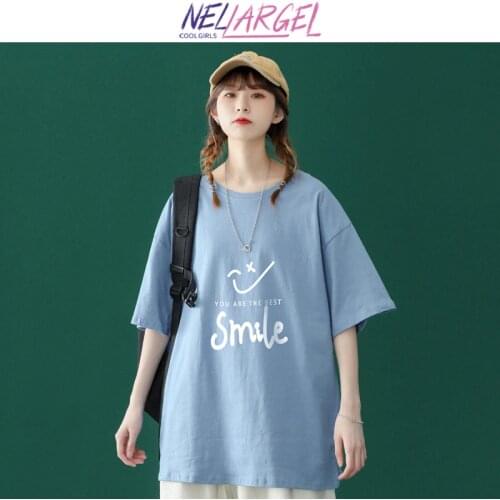 NELLARGEL Women Letter Harajuku Vintage Graphic T Shirts 2021 Summer Female Vintage Streetwear Tshirts Girl Kpop Streetwear Tees