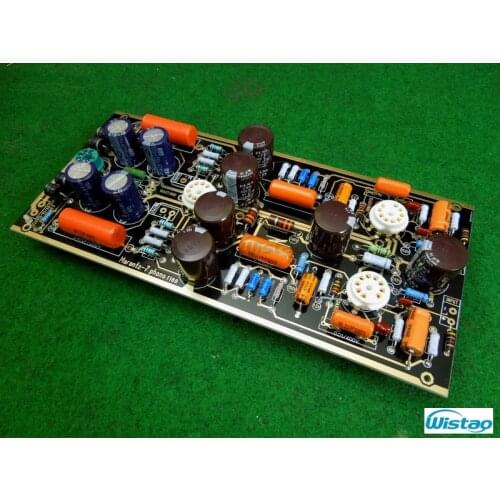 IWISTAO Tube Phono Amp Stage Kit Marantz7 Turntables RIAA 12AX7 6X4 Rect No Soldering No Including Tubes HIFI DIY Free Shipping