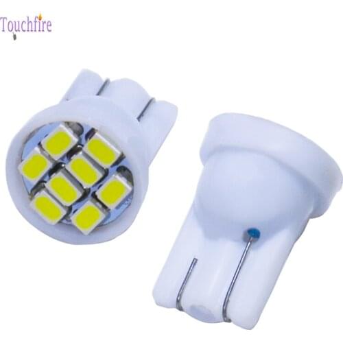 1000pcs T10 LED Car bulbs 194 168 192 W5W 3020 8smd Auto lamp Parking Interior Reading Dome Door Reading Light 12V White