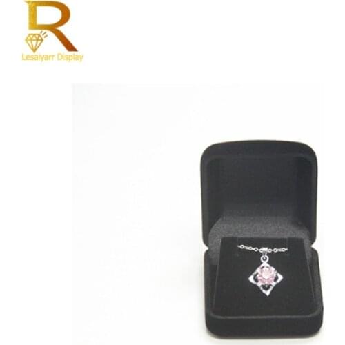 Stud Earrings Packaging Box Gift Xmas Highly Quality Velvet Small Pendant Necklace Organizer Storage Drop Earrings Display Boxes