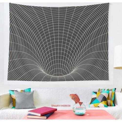 Event Horizon tapestry Wall Hanging Bedspread Wall Art Bedding Curtain Throw Sheet Furniture Comfort Sporting Events