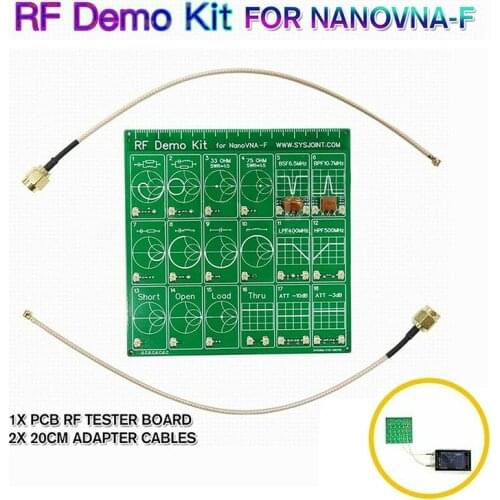 RF Test Board Demo Kit RF Test Module Vector Network Analyzer Board Vector Network Test Filter Attenuator Module
