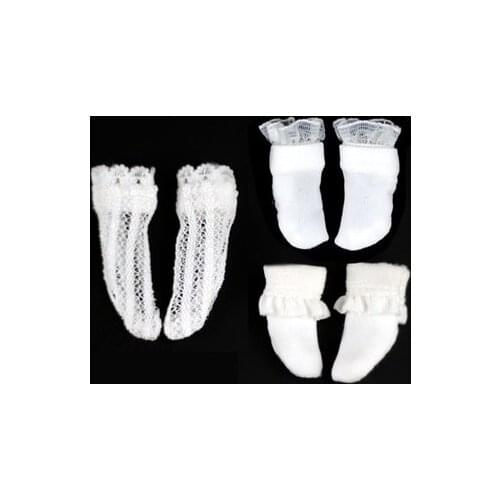 Ob11 doll socks versatile white cotton bud socks are suitable for BJD Piccodo 9 GSC MiddleBlythes Ob11 size doll accessories