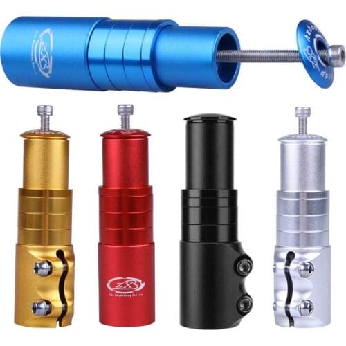 28.6mm Aluminum Alloy Bike Fork Stem Riser Extender Extension Bicycle Cycling Bike Stem Head Up Raiser Handlebar Riser Adaptor