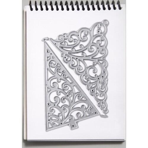 X7AB Christmas Trees Metal Cutting Dies Stencil DIY Scrapbooking Album Paper Card Template Mold Embossing Decoration