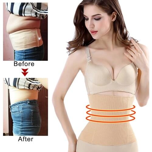 Women High Waist Trainer Breathable Bustiers Girdles Tummy Control Slimming Shapewear Belt Body No Trace Lose Fat Shaper Bodice