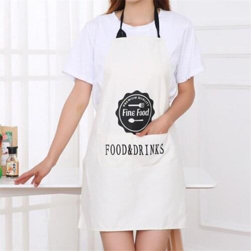 1Pc Hand Towel Apron Waterproof Oil Stain Nordic Fashion Knife Fork Sleeveless Kitchen Gowns Wen And Women Home Work Clothes