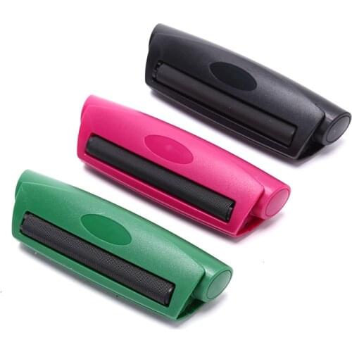 1PC Cigarette Rolling Machine Easy Rolling Roller Machine Hand Making Cigarette Tobacco Weed Tool Smoking Accessories 78mm