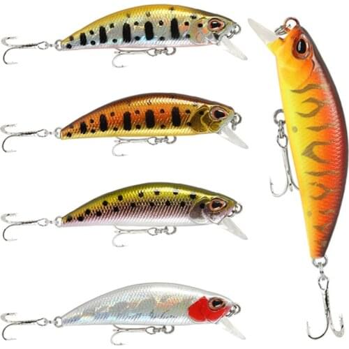 1PCS Sinking Minnow Fishing Lures Wobbler Fishig Carp Bait Hard Bait5.5cm5g Artificial Crankbait Jerk Bait Pesca Fishing Tackle