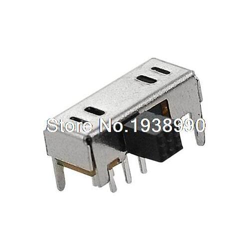 10 Pcs x Panel PCB 8 Pin ON/ON/ON 3 Position 2P3T DP3T Slide Switch 0.5A 50V DC