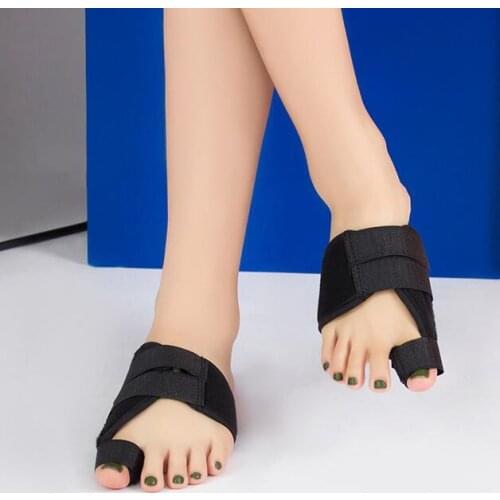 2pcs Hallux Valgus Foot Care Pedicure Orthotics Bunion Corrector Toe Separator Splint Correction System Medical Device