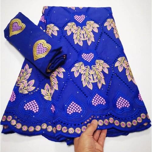 New Arrivals Swiss Voile Lace In Switzerland High Quality African Dry Lace Fabric 100%Punch Holes Cotton Lace For Party y67-28