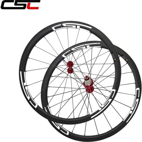 700C 1420g Only carbon road bicycle Depth 38mm wide 23mm clincher wheels Powerway R13 hub mac aero 424 pillar 1420 sapim spokes