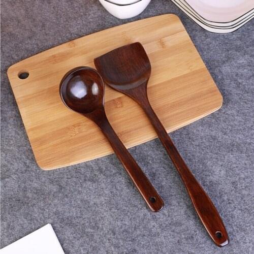 Wooden Turner Wood Shovel for Non-stick Pan Rice Spoon Kitchen Cooking Tool Wooden Spatula Cookware Kitchen Accessories Gadgets