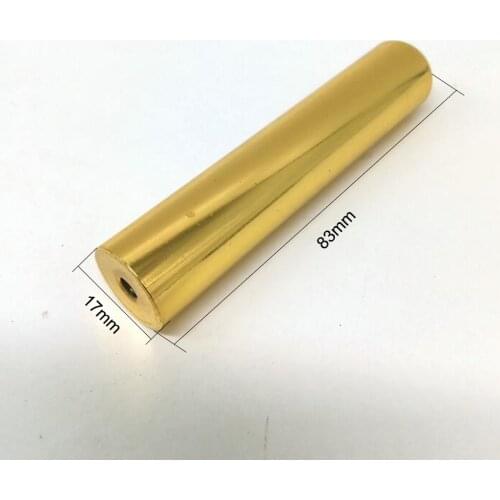 Stainless Steel Chromed Guitar Roundnose Tone Bar Slide Dobro Pedal Lap Acoustic Tone Bar