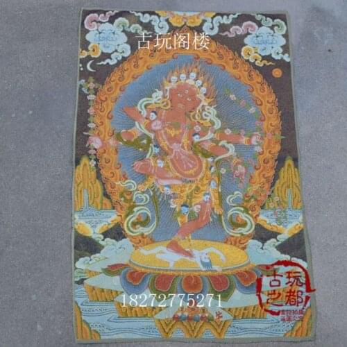 Chinese Boutique collection the Thangka embroidery Bulmo diagram
