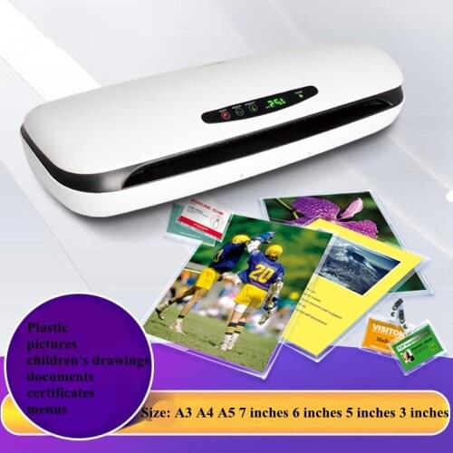 A3 laminator A4 Laminator photo File menu laminating machine PL-1310